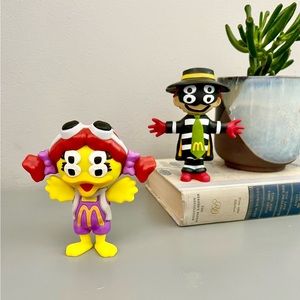 2022 McDonalds Adult Happy Meal Cactus Plant Flea Market Hamburgler & Early Bird